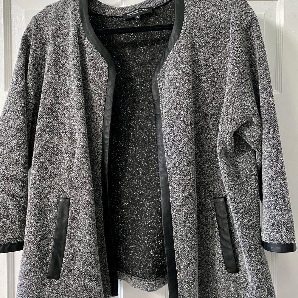 Jones New York Womens Collection 3/4 Sleeve Jacket
